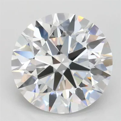 2.68ct D IF Rare Carat Ideal Cut Round Lab Grown Diamond