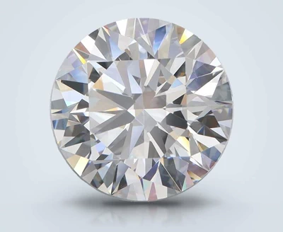 4.36ct D FL Rare Carat Ideal Cut Round Lab Grown Diamond
