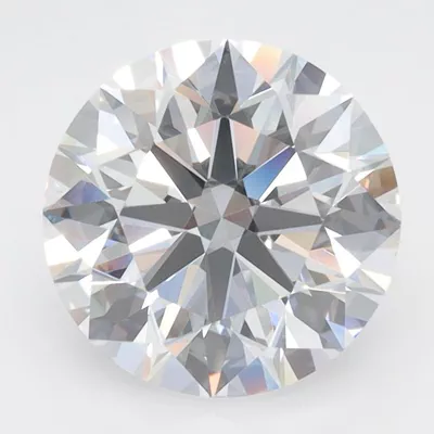 3.01ct D VVS2 Rare Carat Ideal Cut Round Lab Grown Diamond