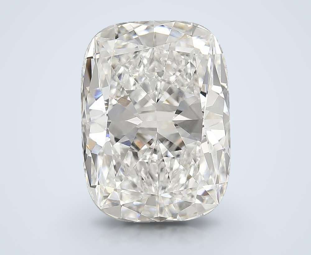 10.03ct F VVS2 Rare Carat Ideal Cut Cushion Lab Grown Diamond