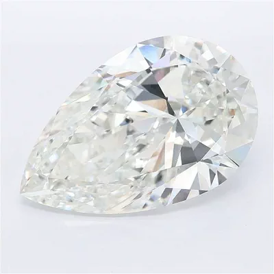 13.01ct F VVS2 Rare Carat Ideal Cut Pear Lab Grown Diamond