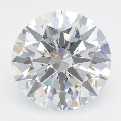 3.72ct D IF Rare Carat Ideal Cut Round Lab Grown Diamond
