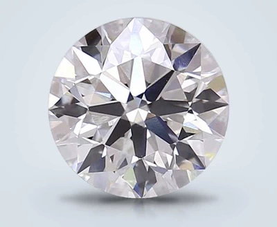 2.10ct F VS1 Rare Carat Ideal Cut Round Lab Grown Diamond