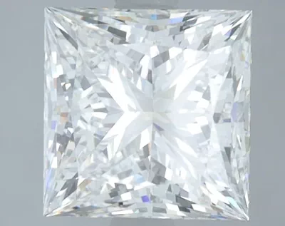2.59ct F VVS2 Rare Carat Ideal Cut Princess Lab Grown Diamond