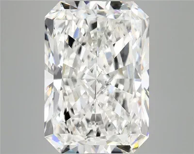 10.34ct F VVS2 Rare Carat Ideal Cut Radiant Lab Grown Diamond