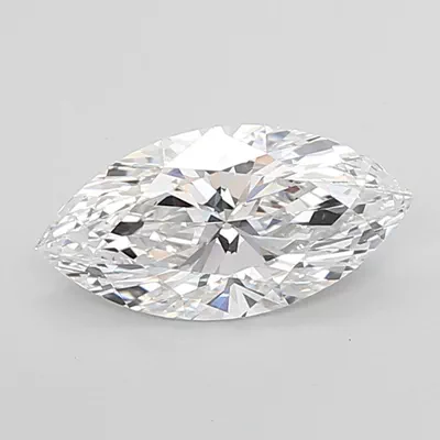 3.03ct E VVS2 Rare Carat Ideal Cut Marquise Lab Grown Diamond