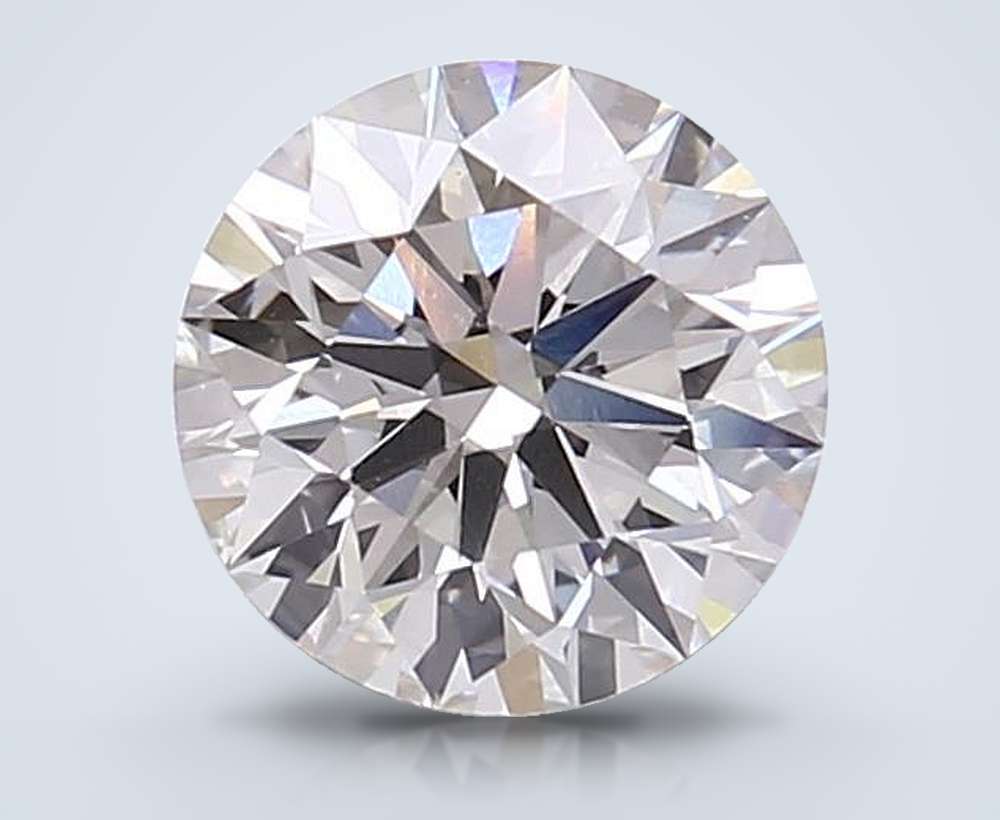 1.54ct G VVS2 Rare Carat Ideal Cut Round Lab Grown Diamond