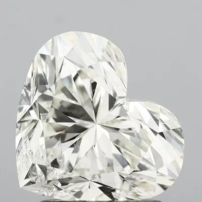 2.00ct I SI2 Rare Carat Ideal Cut Heart Diamond
