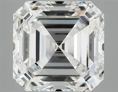 8.14ct F VVS2 Excellent Cut Asscher Lab Grown Diamond