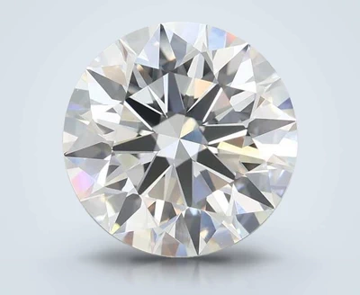 4.10ct F VVS2 Rare Carat Ideal Cut Round Lab Grown Diamond