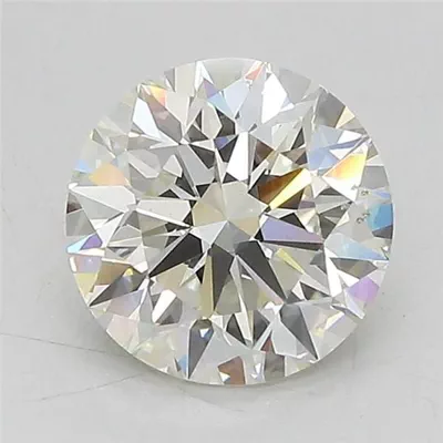 2.04ct J VS2 Excellent Cut Round Lab Grown Diamond