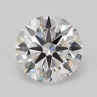 4.08ct D VS1 Rare Carat Ideal Cut Round Lab Grown Diamond