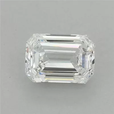 0.66ct D VVS1 Rare Carat Ideal Cut Emerald Lab Grown Diamond