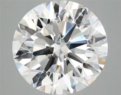 6.51ct E VVS2 Excellent Cut Round Lab Grown Diamond