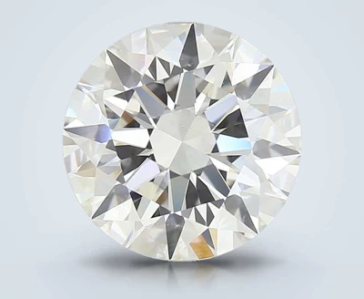 4.11ct H SI1 Rare Carat Ideal Cut Round Diamond