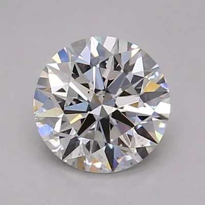 0.42ct F SI1 Rare Carat Ideal Cut Round Diamond