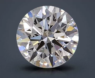 0.42ct F SI1 Rare Carat Ideal Cut Round Diamond