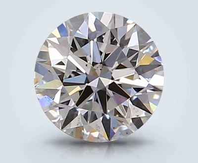 0.42ct F SI1 Rare Carat Ideal Cut Round Diamond
