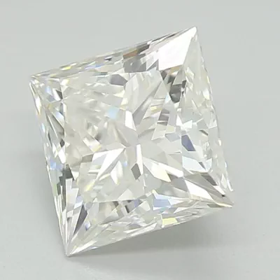 1.07ct E VVS2 Rare Carat Ideal Cut Princess Lab Grown Diamond