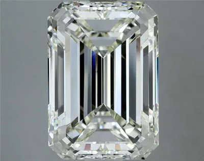 4.25ct K VVS1 Rare Carat Ideal Cut Emerald Diamond