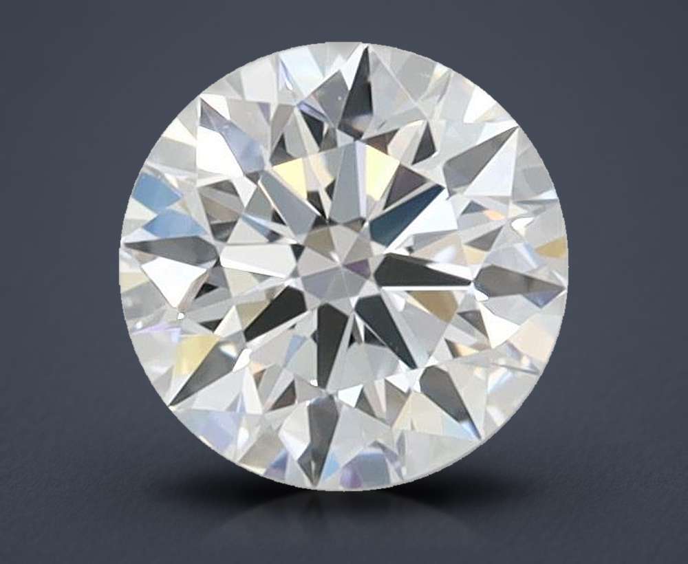 0.58ct D FL Rare Carat Ideal Cut Round Lab Grown Diamond