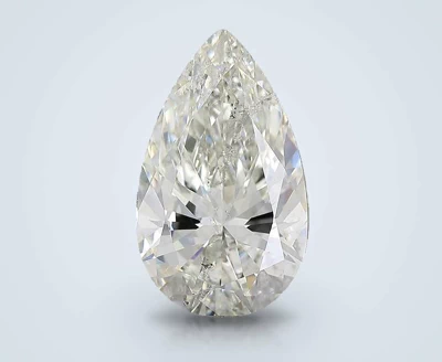 4.51ct I SI2 Rare Carat Ideal Cut Pear Diamond