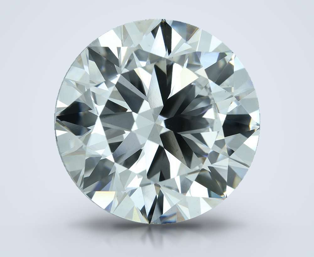 22.01ct F VS1 Very Good Cut Round Lab Grown Diamond