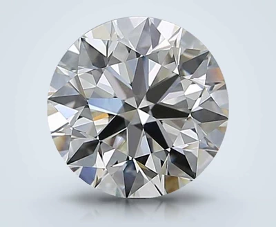 3.01ct J IF Excellent Cut Round Diamond