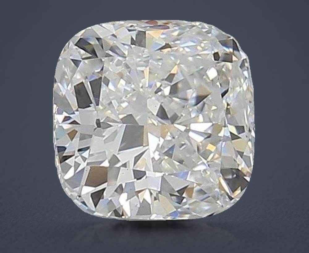 1.52ct D VS1 Rare Carat Ideal Cut Cushion Lab Grown Diamond