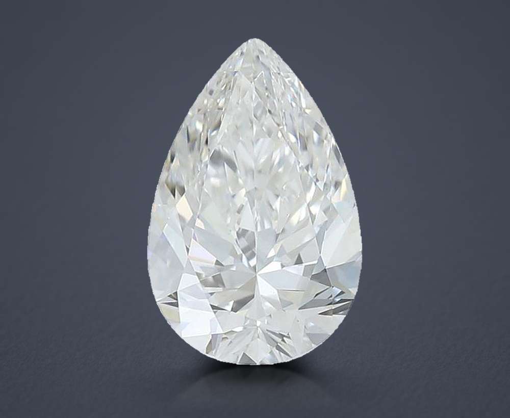 1.16ct G VS1 Rare Carat Ideal Cut Pear Lab Grown Diamond