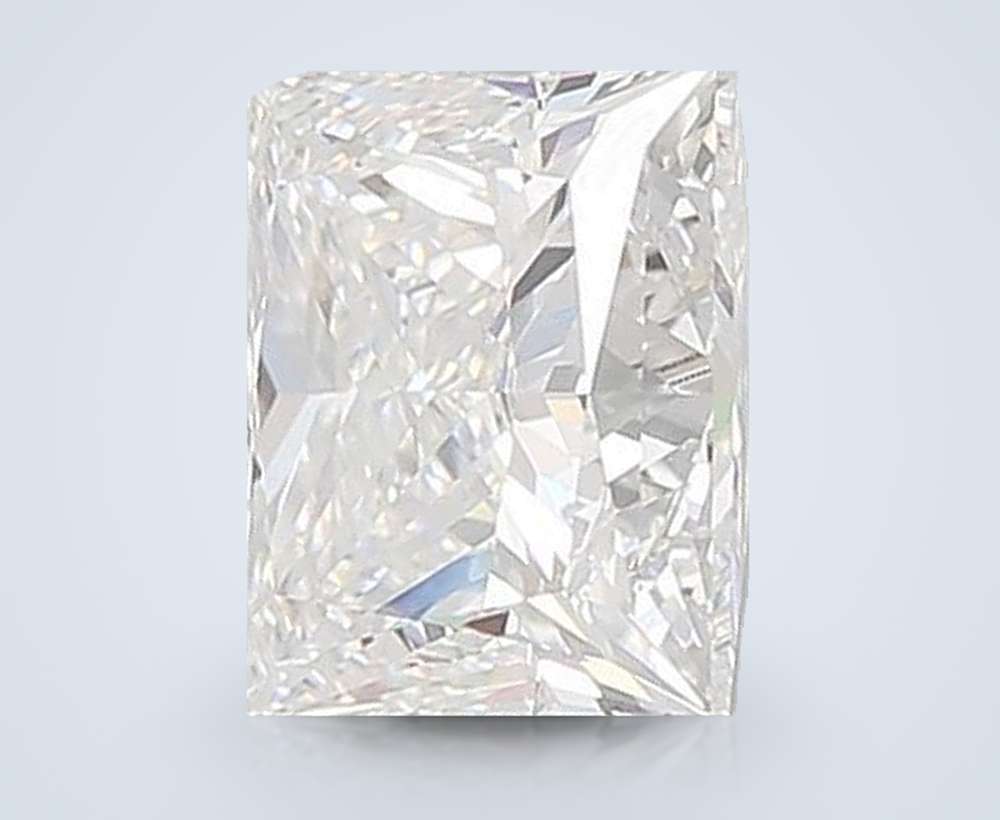 4.56ct E VVS1 Rare Carat Ideal Cut Princess Lab Grown Diamond