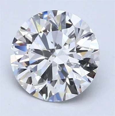 2.07ct D SI1 Rare Carat Ideal Cut Round Diamond