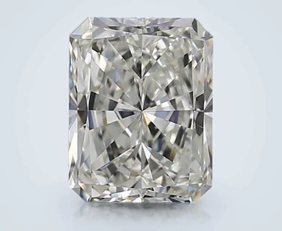 3.01ct J SI1 Very Good Cut Radiant Diamond