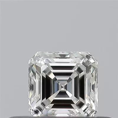 0.24ct G VVS2 Rare Carat Ideal Cut Asscher Diamond