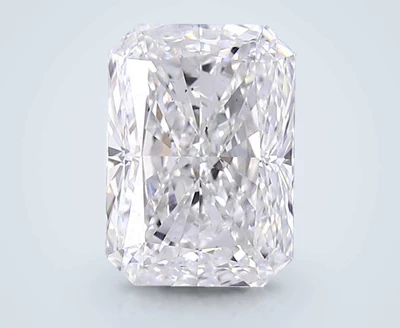 3.50ct D VS2 Rare Carat Ideal Cut Radiant Lab Grown Diamond