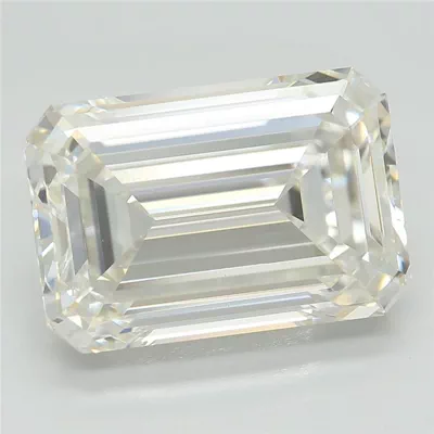 4.76ct G VVS2 Rare Carat Ideal Cut Emerald Lab Grown Diamond