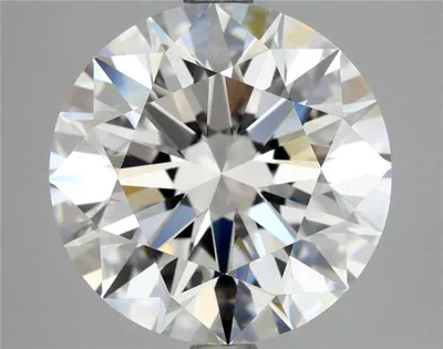 4.24ct D VS1 Rare Carat Ideal Cut Round Diamond