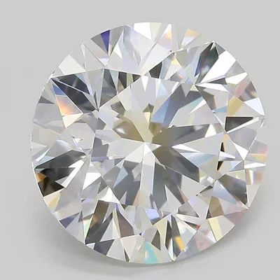5.98ct E VS1 Rare Carat Ideal Cut Round Lab Grown Diamond