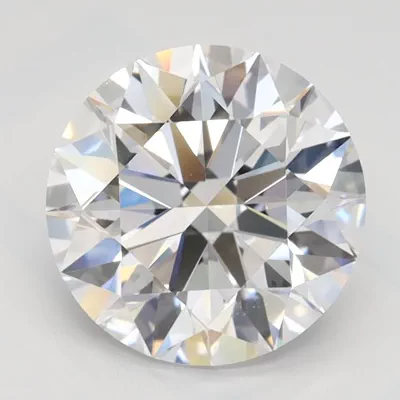 2.04ct D IF Rare Carat Ideal Cut Round Lab Grown Diamond