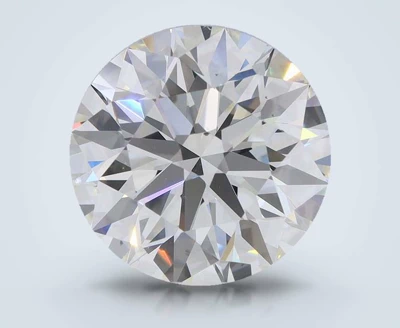 4.28ct J SI1 Rare Carat Ideal Cut Round Diamond