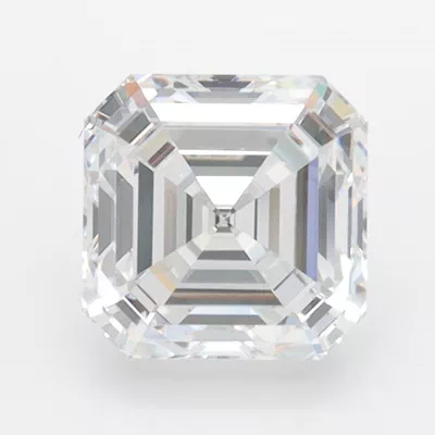 1.51ct D VS1 Rare Carat Ideal Cut Asscher Lab Grown Diamond