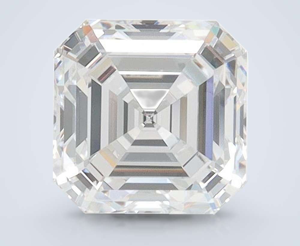 1.51ct D VS1 Rare Carat Ideal Cut Asscher Lab Grown Diamond