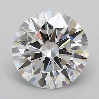 2.03ct D VVS1 Rare Carat Ideal Cut Round Lab Grown Diamond