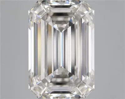 20.07ct F VS1 Rare Carat Ideal Cut Emerald Lab Grown Diamond