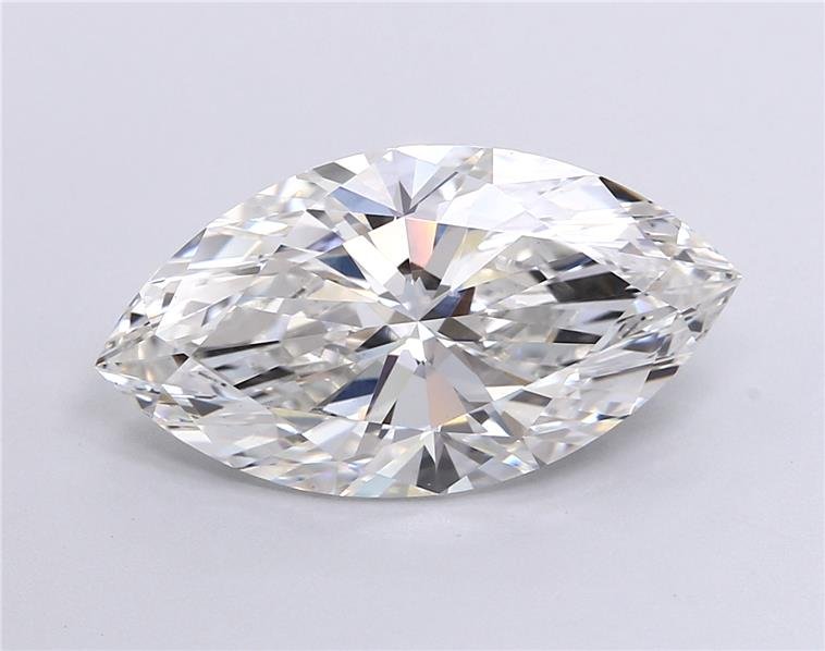 5.03ct G VS1 Rare Carat Ideal Cut Marquise Lab Grown Diamond