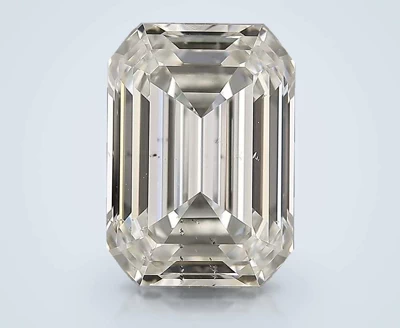 5.06ct I SI2 Very Good Cut Emerald Diamond