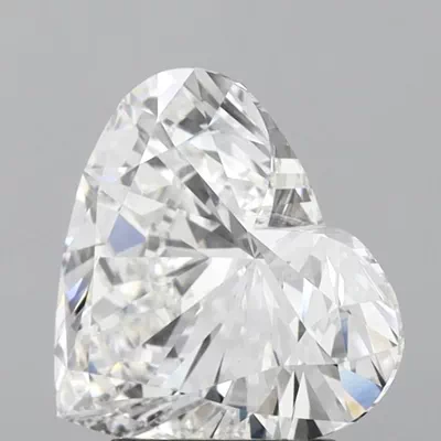 3.26ct E VS1 Rare Carat Ideal Cut Heart Lab Grown Diamond