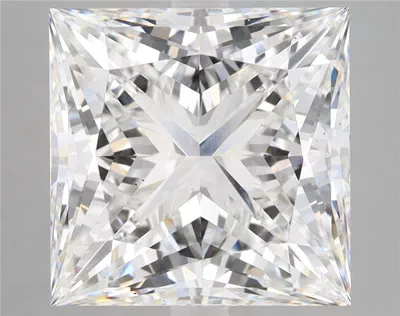 10.05ct F VS2 Rare Carat Ideal Cut Princess Lab Grown Diamond