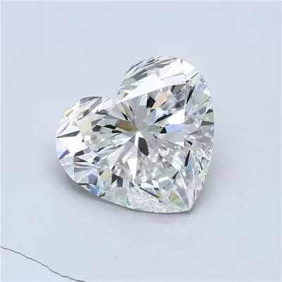 10.11ct F VS2 Rare Carat Ideal Cut Heart Diamond
