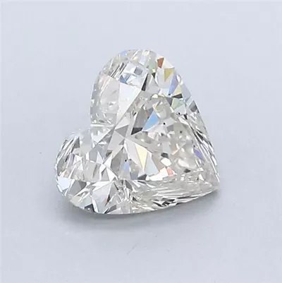 0.90ct K SI1 Very Good Cut Heart Diamond